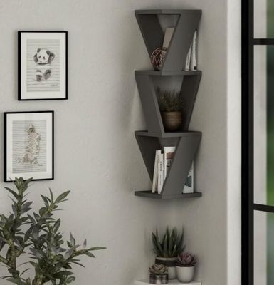 Fabricación de estanterías de pared de madera para guardar electrodomésticos de cocina