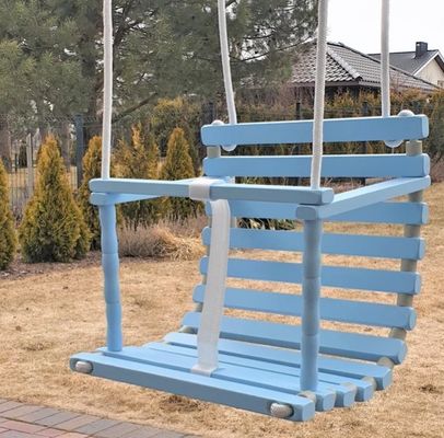 Función de ahorro de espacio Balancín de madera hecha a mano personalizada para exteriores e interiores