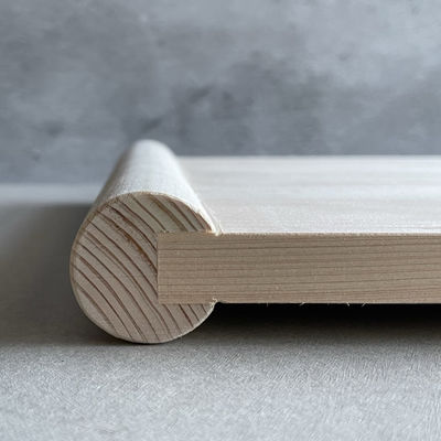 Tabla de corte de bambú de madera de color plano extra grande de roble de acacia para cocinas con abastecimiento