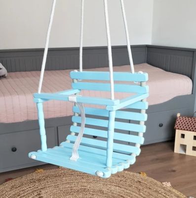 Función de ahorro de espacio Balancín de madera hecha a mano personalizada para exteriores e interiores