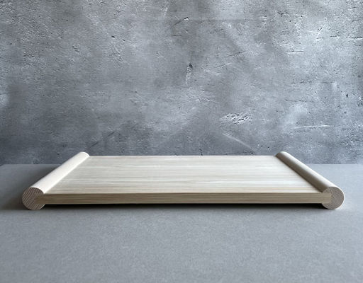 Tabla de corte de bambú de madera de color plano extra grande de roble de acacia para cocinas con abastecimiento