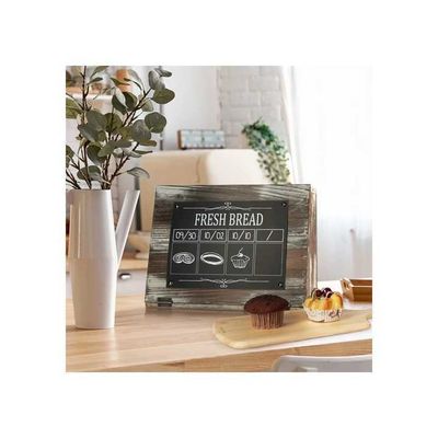 Organizador de mesa hecha a mano para el pan de madera de color simple o como su color artículos domésticos