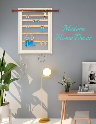 Display de joyería de pared con brazalete Display de collar y bastón