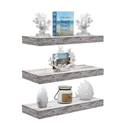 Estantes de cristal de pared de madera Estantes de almacenamiento Estantes para mostrar vino y plantas