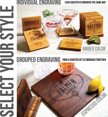 Camisetas con soporte opcional hechas de bambú, haya, nuez, roble, MDF o pino