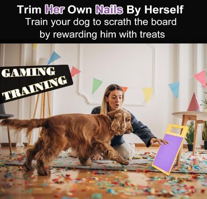 Carpeta de uñas para perros Pad de rascado de gran cantidad ventaja para las uñas de trituración de uñas de perros