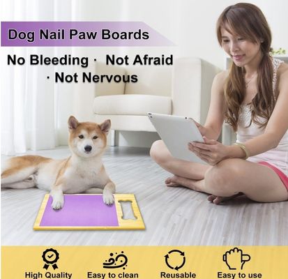 Carpeta de uñas para perros Pad de rascado de gran cantidad ventaja para las uñas de trituración de uñas de perros