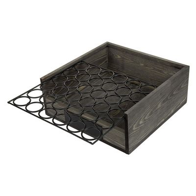 OEM ODM Aceptado Holder de huevo de madera con caja de almacenamiento de madera