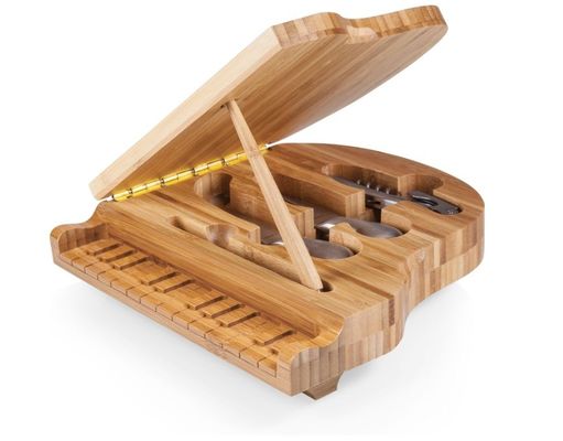 Cuchillo de tablero de queso de bambú Conjunto de diseño elegante para bloques de cortar y tableros de charcutería