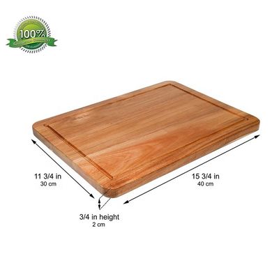 Impresión con grabado láser Tabla de corte de madera de acacia de oliva para cortar y cortar carne