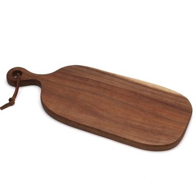 bandeja de pizza de madera redonda de 13 pulgadas con diseño de viento contratado y material ecológico
