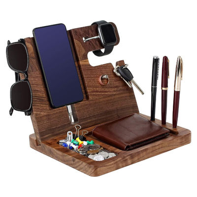 Tela para teléfonos celulares y llaves de tamaño personalizado para mesas de noche multifunción