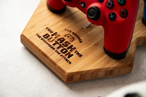 Estancia ajustable para jugadores La combinación ideal de bambú y acrílico para un juego óptimo