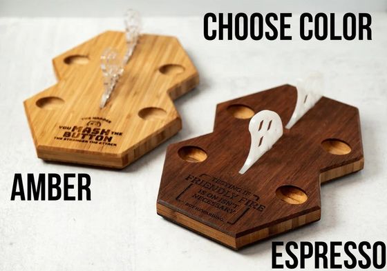 Estancia ajustable para jugadores La combinación ideal de bambú y acrílico para un juego óptimo