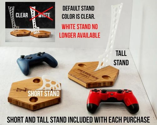 Estancia ajustable para jugadores La combinación ideal de bambú y acrílico para un juego óptimo