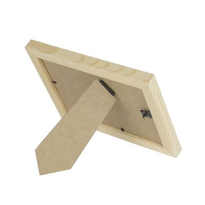 Cuadro de madera a medida de estilo europeo con marco decorativo quemado sin tipo de metal