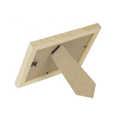 Cuadro de madera a medida de estilo europeo con marco decorativo quemado sin tipo de metal