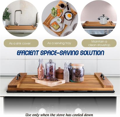 Fuego de gas y eléctrico Bloques de corte de mango resistentes para 202405 Cubierta de estufa de mesa de fideos