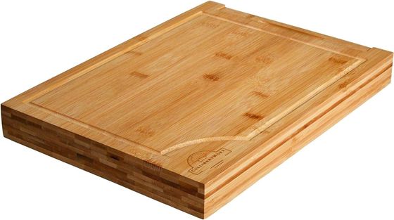 Tabla de corte de bambú a escala digital desmontable para una eficiencia de cocina ecológica