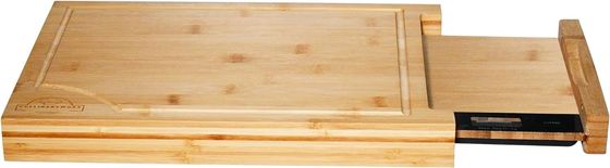 Tabla de corte de bambú a escala digital desmontable para una eficiencia de cocina ecológica
