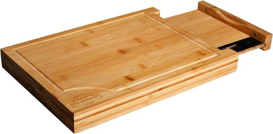 Tabla de corte de bambú a escala digital desmontable para una eficiencia de cocina ecológica