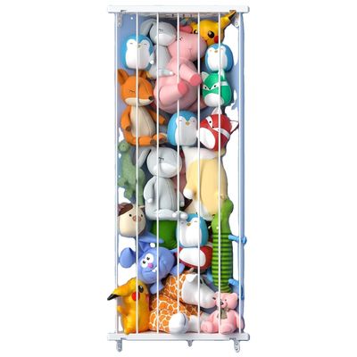 Estante de decoración para el hogar Esquina personalizada Almacenamiento de animales rellenos para guardería Sala de juegos Dormitorio