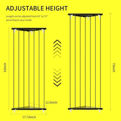 Estante de decoración para el hogar Esquina personalizada Almacenamiento de animales rellenos para guardería Sala de juegos Dormitorio