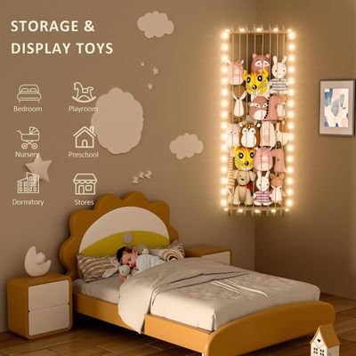 Otras organizaciones de almacenamiento en el hogar Logotipo personalizado Estante de almacenamiento de regalos para animales rellenos