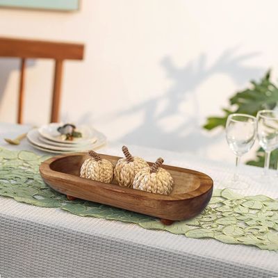 Logotipo personalizado Acceptable SET de bolos redondos para bolos decorativos de granja rústico marrón