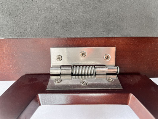 Rectángulo de madera sofá brazo bandeja de mesa para el almacenamiento en el hogar y logotipo personalizado aceptable