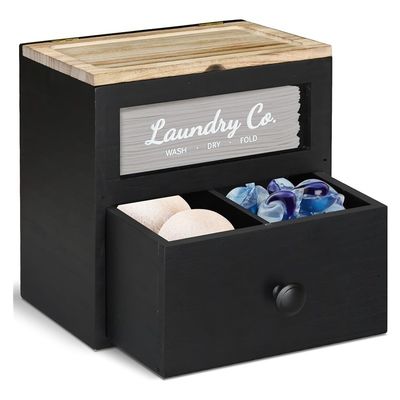 Organizador para el hogar industrial personalizado OEM Secador de hojas de madera sólida Portador de láminas de lavandería Bolsas de almacenamiento de contenedores