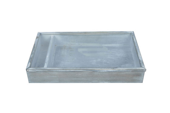 Caja de regalo de lujo natural de madera acrílica caja de regalo de madera abierta caja de almacenamiento con tapa