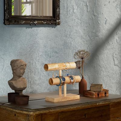 Actualice su pantalla de pulsera con nuestro soporte de almacenamiento y organizador de pulseras de barra de T personalizado