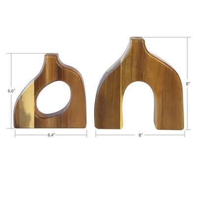 Aniversario Oportunidad de la planta de madera de pino Estand de flores de nivel para jardín interior