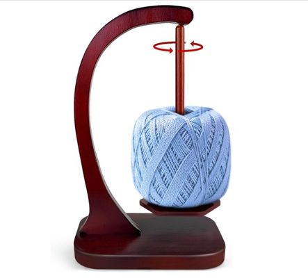 Mecanismo de giro magnético de metales, girador de hilo de madera para tejer y crochet