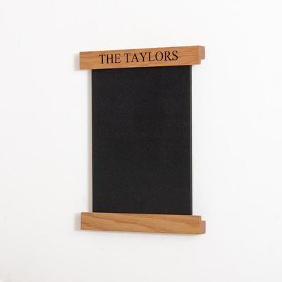 202406 Tablero flotante de anuncios enmarcado Tablero de cartón de puntuación Tablero de puntuación de madera con pizarra