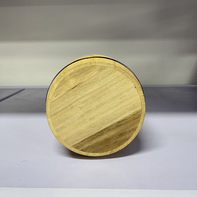 Logotipo personalizado aceptable 12.5x16cm Paulownia Barril de madera para sus clientes