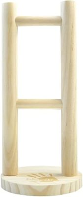 35x11x11cm Cajas de embalaje de vinos elegantes Portador de auriculares de escritorio de madera para juegos