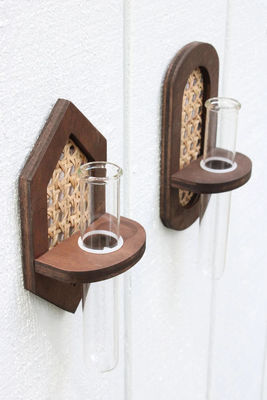 Planta de pared colgante Boho Hydro Planta de pared con impresión en serigrafía / quemada