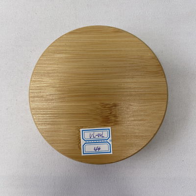 Tapa de madera 10.9x2.4cm para la lata de vidrio de alimentos en su elección de color natural o personalizado