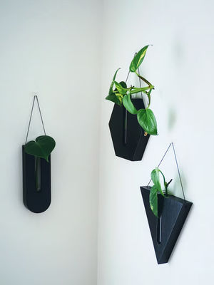 Estación de propagación Moderna mini caja de madera plantación de pared para el porche y la decoración de la pared macetas