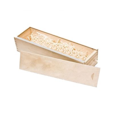 Caja de vino Magnum de madera con logotipo personalizado para un embalaje simple y útil a un precio asequible