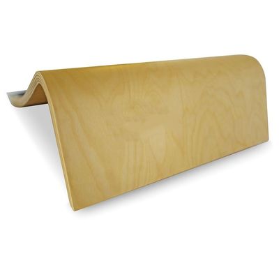 7.9" Rampa de lanzamiento de madera quemada para patinetas bicicletas rodillos y coches de RC caja de madera plana
