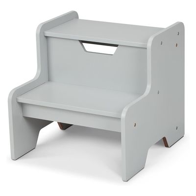 Gran cantidad de taburetes de escalones de madera ahorrando espacio Esencial elección superior para muebles para niños