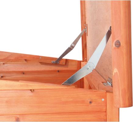 Casa funcional para perros al aire libre para perros pequeños, medianos y grandes Material de madera y a prueba de masticación