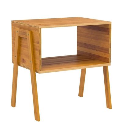 Mesa de consola mesas de fondo mesas de mesa de noche de madera de la sala de estar mesas de cama para el almacenamiento de la habitación