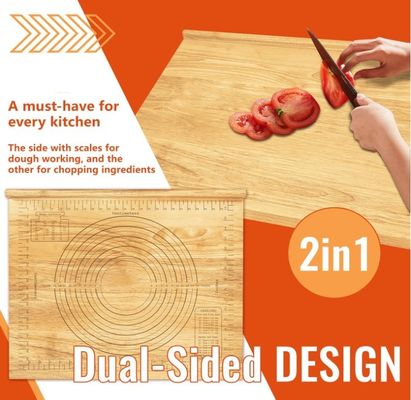 Tabla de pastel de madera 24x20 Tabla de tejer con medidas Tamaño común o personalizado