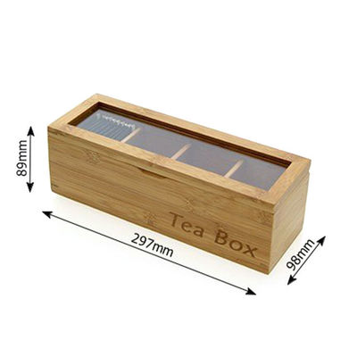 Embalaje de caja de regalo de madera sólida de bambú hecha a mano y personalizable para pedidos OEM ODM
