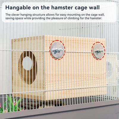 Escondido de animales pequeños de madera con patrón sólido a un costo asequible