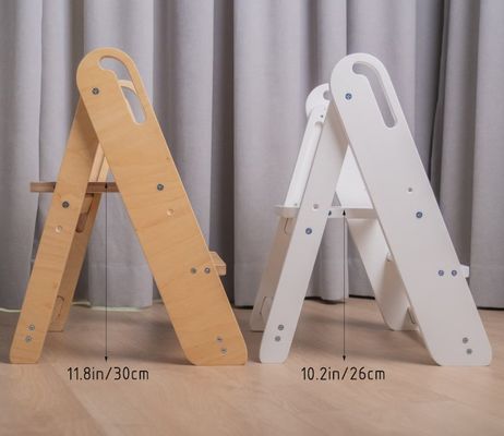 Ahorrar espacio Baño de madera niños taburete taburete paso para niños y adultos Como su solicitud